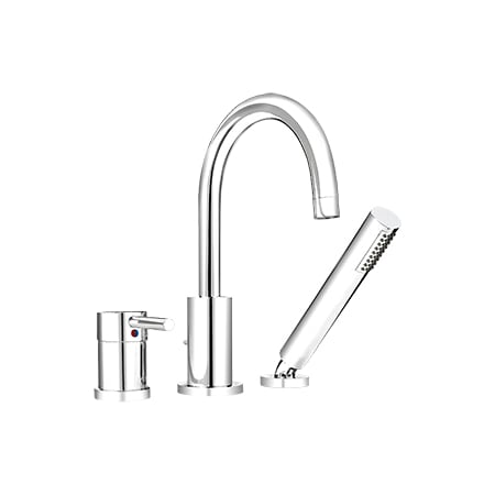 Keeney Mfg Bath Tub Faucet, Polished Chrome, Wall DEL43CCP